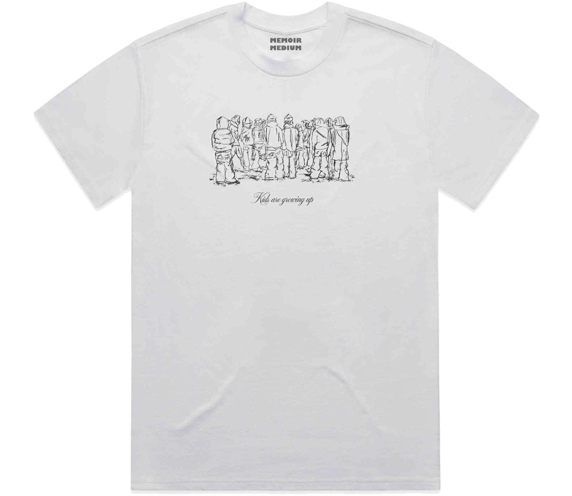 GROWING UP TEE